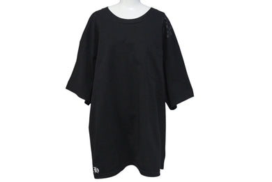 CHROME HEARTS クロムハーツ 半袖Ｔシャツ サイズXXL バックセメタリークロス ダガー プリント ブラック コットン 良品 中古 4c073303