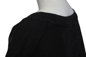CHROME HEARTS クロムハーツ 半袖Ｔシャツ サイズXXL バックセメタリークロス ダガー プリント ブラック コットン 良品 中古 4c073303
