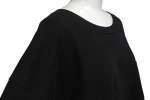 CHROME HEARTS クロムハーツ 半袖Ｔシャツ サイズXXL バックセメタリークロス ダガー プリント ブラック コットン 良品 中古 4c073303