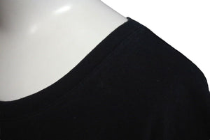 CHROME HEARTS クロムハーツ 半袖Ｔシャツ サイズXXL スターモチーフ ロゴ プリント ブラック コットン 良品 中古 4c073304