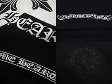 画像をギャラリービューアに読み込む, CHROME HEARTS クロムハーツ 半袖Ｔシャツ サイズXXL スターモチーフ ロゴ プリント ブラック コットン 良品 中古 4c073304