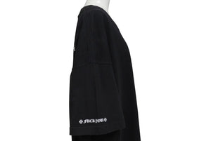 CHROME HEARTS クロムハーツ BSフレア プリント Ｔシャツ ロゴ コットン ブラック XXL 美品 中古 4c073305