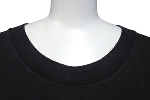 CHROME HEARTS クロムハーツ BSフレア プリント Ｔシャツ ロゴ コットン ブラック XXL 美品 中古 4c073305