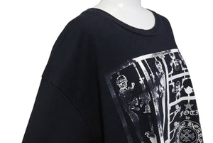 Chrome Hearts x Joe Foti クロムハーツ x ジョーフォティ Skull Graphic T Shirt スカル グラフィック T シャツ 美品 中古 4c073306