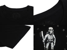 Load image into Gallery viewer, Chrome Hearts x Joe Foti クロムハーツ x ジョーフォティ Astronaut Skull 宇宙飛行士 スカル T シャツ XXL 美品 中古 4c073308
