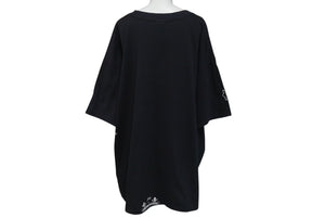 CHROME HEARTS クロムハーツ フォッティ TバーＴシャツ ロゴ コットン ブラック XXL 美品 中古 4c073309