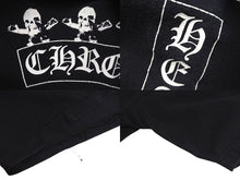 Load image into Gallery viewer, CHROME HEARTS クロムハーツ フォッティ TバーＴシャツ ロゴ コットン ブラック XXL 美品 中古 4c073309