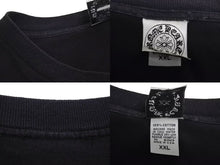 Load image into Gallery viewer, CHROME HEARTS クロムハーツ フォッティ TバーＴシャツ ロゴ コットン ブラック XXL 美品 中古 4c073309