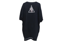画像をギャラリービューアに読み込む, CHROME HEARTS クロムハーツ フォッティ プリントＴシャツ ロゴ コットン ブラック XXL 美品 中古 4c073311