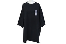 Load image into Gallery viewer, BALENCIAGA バレンシアガ 21AW バーコード ロゴ プリント 半袖Ｔシャツ ブラック コットン 661715 サイズM 良品 中古 4c073314