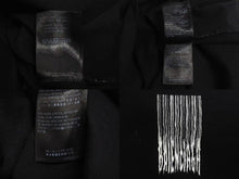 Load image into Gallery viewer, BALENCIAGA バレンシアガ 21AW バーコード ロゴ プリント 半袖Ｔシャツ ブラック コットン 661715 サイズM 良品 中古 4c073314