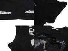 画像をギャラリービューアに読み込む, OFF-WHITE オフホワイト 半袖Tシャツ プリント ブラック コットン サイズXL 美品 中古 4c073316 