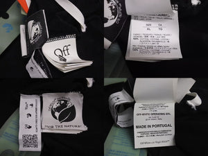OFF-WHITE オフホワイト 半袖Tシャツ プリント ブラック コットン サイズXL OMAA038S21JER015 美品 中古 4c073317 