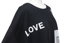 Load image into Gallery viewer, BURBERRY バーバリー LOVE Photo Montage T-shirt ラブフォトモンタージュ Tシャツ ブラック XXXL 美品 中古 4c073321