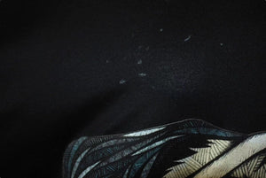 JUUN.J ジュンジー Pug Motif tee パグモチーフ Tシャツ サイズ 50 ブラック ユニセックス刺繍 美品 中古 4c073322 