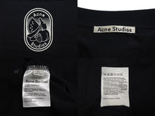 画像をギャラリービューアに読み込む, Acne Studios アクネストゥディオズ Berry patch Tee ベリーパッチ Tシャツ サイズ XXl 黒 美品 中古 4c073323 