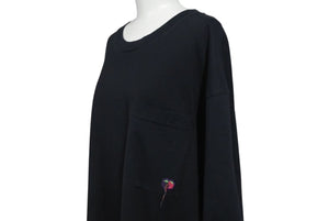 Acne Studios アクネストゥディオズ Berry patch Tee ベリーパッチ Tシャツ サイズ XXl 黒 美品 中古 4c073323 