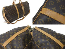 Load image into Gallery viewer, LOUIS VUITTON ルイヴィトン キーポルバンドリエール50 ボストンバッグ M41416 モノグラムキャンバス ブラウン 美品 中古 4c073324