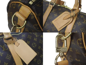 LOUIS VUITTON ルイヴィトン キーポルバンドリエール50 ボストンバッグ M41416 モノグラムキャンバス ブラウン 美品 中古 4c073324