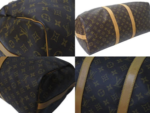 LOUIS VUITTON ルイヴィトン キーポルバンドリエール50 ボストンバッグ M41416 モノグラムキャンバス ブラウン 美品 中古 4c073324