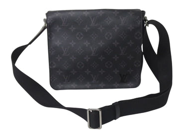 LOUIS VUITTON ルイヴィトン ショルダーバッグ M44000 モノグラムエクリプスキャンバス ブラック シルバー金具 美品 中古 4c073336