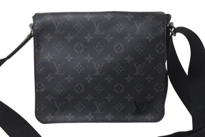 LOUIS VUITTON ルイヴィトン ショルダーバッグ M44000 モノグラムエクリプスキャンバス ブラック シルバー金具 美品 中古 4c073336