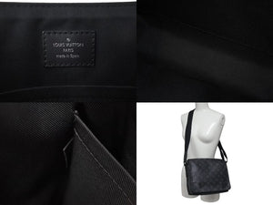 LOUIS VUITTON ルイヴィトン ショルダーバッグ M44000 モノグラムエクリプスキャンバス ブラック シルバー金具 美品 中古 4c073336