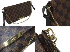 LOUIS VUITTON ルイヴィトン ショルダーバッグ フェイボリットMM ダミエキャンバス M40718 美品 中古 4c073339