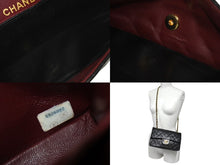 Load image into Gallery viewer, 極美品 CHANEL シャネル マトラッセ23 Wフラップ チェーン ショルダーバッグ ラムスキン2番台 ブラック ゴールド金具 中古 4c073340