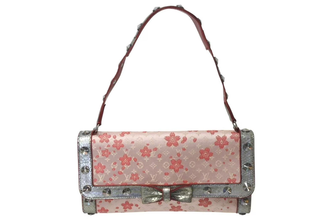 LOUIS VUITTON ルイヴィトン アマレーヌ ワンショルダーバッグ M92587 モノグラム チェリーブロッサム 村上隆 美品 中古 4c073345