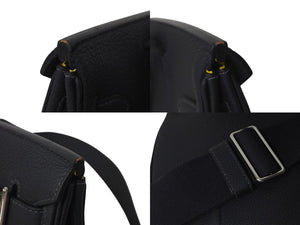 極美品 エルメス HERMES アッカドPM B刻印 ワンショルダーバッグ キャバン×ジョーヌナプル トゴ 新型 シルバー金具 中古 4c073347