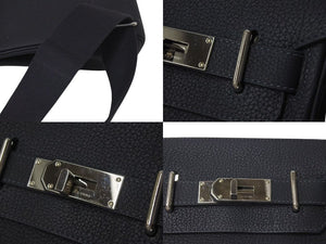 極美品 エルメス HERMES アッカドPM B刻印 ワンショルダーバッグ キャバン×ジョーヌナプル トゴ 新型 シルバー金具 中古 4c073347
