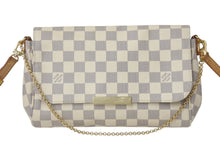 画像をギャラリービューアに読み込む, LOUIS VUITTON ルイヴィトン ショルダーバッグ ダミエアズール フェイボリットMM ダミエキャンバス N41275 美品 中古 4c073351