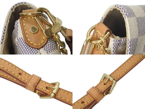 LOUIS VUITTON ルイヴィトン ショルダーバッグ ダミエアズール フェイボリットMM ダミエキャンバス N41275 美品 中古 4c073351