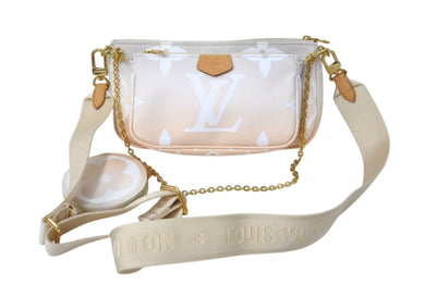 極美品 LOUIS VUITTON ルイヴィトン ミュルティポシェット アクセソワール ショルダーバッグ モノグラムジャイアント M57634 中古 4c073352