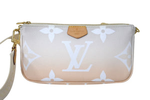 極美品 LOUIS VUITTON ルイヴィトン ミュルティポシェット アクセソワール ショルダーバッグ モノグラムジャイアント M57634 中古 4c073352