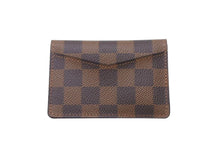 Load image into Gallery viewer, 極美品 LOUIS VUITTON ルイヴィトン オーガナイザー ドゥ ポッシュ カードケース N63145 ダミエ キャンバス ブラウン 中古 4c073353