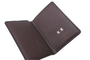 極美品 LOUIS VUITTON ルイヴィトン オーガナイザー ドゥ ポッシュ カードケース N63145 ダミエ キャンバス ブラウン 中古 4c073353