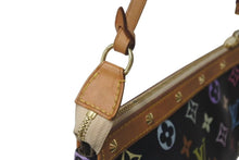 Load image into Gallery viewer, LOUIS VUITTON ルイヴィトン ポシェット アクセソワール アクセサリーポーチ M92648 モノグラムマルチ 村上隆 ブラック 美品 中古 4c073356