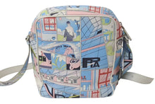 画像をギャラリービューアに読み込む, PRADA プラダショルダーバッグ 2VH031 コミックプリント マルチプリント 18SS マルチカラー レザー シルバー金具 美品 中古 4c073362 