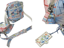 画像をギャラリービューアに読み込む, PRADA プラダショルダーバッグ 2VH031 コミックプリント マルチプリント 18SS マルチカラー レザー シルバー金具 美品 中古 4c073362 