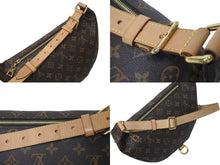 Load image into Gallery viewer, 極美品 LOUIS VUITTON ルイヴィトン ボディバッグ M43644 バムバッグ ブラウン モノグラムキャンバス 中古 4c073368