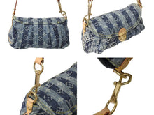 画像をギャラリービューアに読み込む, LOUIS VUITTON ルイヴィトン ミニプリーティ レイエ ショルダーバッグ M95333 モノグラムデニム ブルー 美品 中古 4c073374