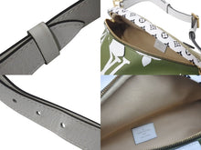 Load image into Gallery viewer, 極美品 LOUIS VUITTON ルイヴィトン バムバッグ ウエストバッグ ボディバッグ M44611 ジャイアント モノグラム カーキ 中古 4c073385