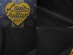 新品同様 LOUIS VUITTON ルイヴィトン × NIGO モノグラムストライプ トリオメッセンジャー ショルダーバッグ M45965 中古 4c073386