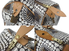 Load image into Gallery viewer, LOUIS VUITTON ルイヴィトン スピーディ ブロン 草間彌生 ハンドバッグ モノグラムタウン M40690 ブラウン ホワイト 美品 中古 4c073387