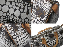 Load image into Gallery viewer, LOUIS VUITTON ルイヴィトン スピーディ ブロン 草間彌生 ハンドバッグ モノグラムタウン M40690 ブラウン ホワイト 美品 中古 4c073387