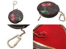 Load image into Gallery viewer, 極美品 LOUIS VUITTON ルイヴィトン ポルトモネ ロン コインケース M95043 モノグラム チェリー 村上隆 ゴールド金具 中古 4c073395