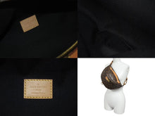 Load image into Gallery viewer, LOUIS VUITTON ルイヴィトン ボディバッグ M43644 バムバッグ ブラウン モノグラムキャンバス 美品 中古 4c073398