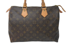 Load image into Gallery viewer, LOUIS VUITTON ルイヴィトン スピーディ30 ハンドバッグ M41526 モノグラムキャンバス ブラウン 美品 中古 4c073403